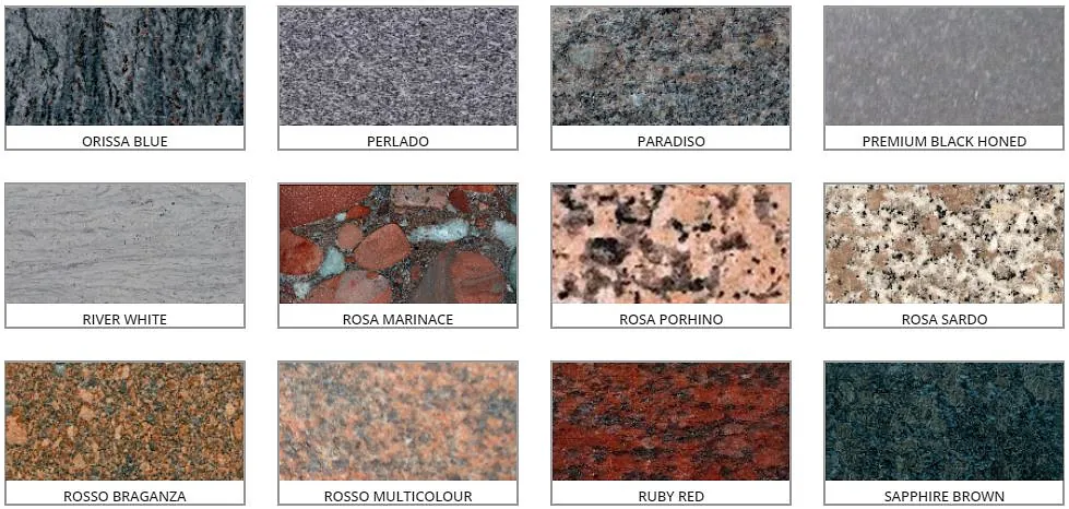 Granite Samples