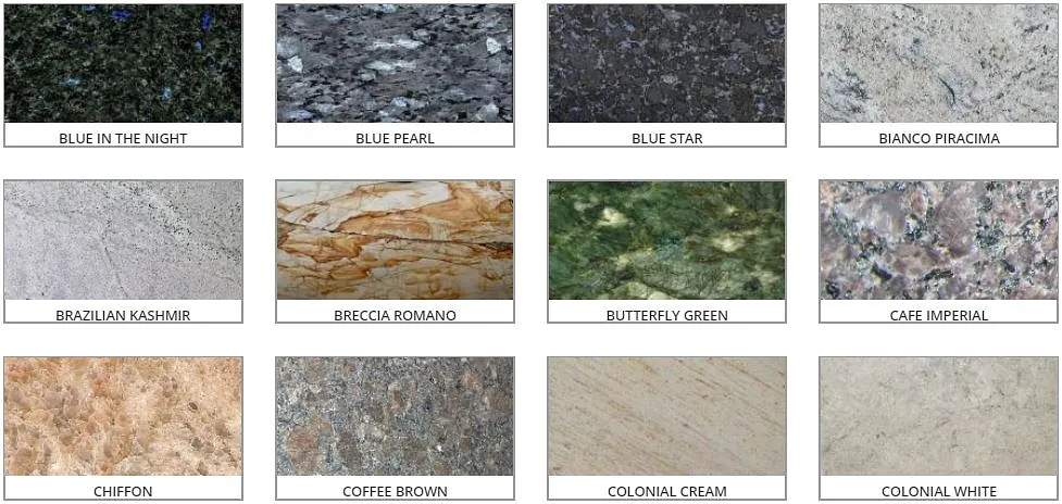 Granite Samples